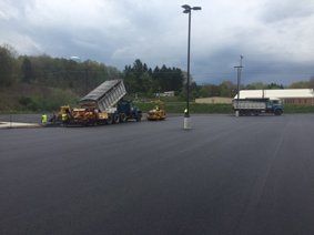 Asphalt paving vehicle — Asphalt Paving In Butler, PA