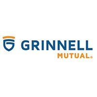 The grinnell mutual logo is on a white background.