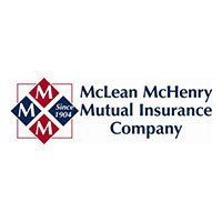 The logo for mclean mchenry mutual insurance company.