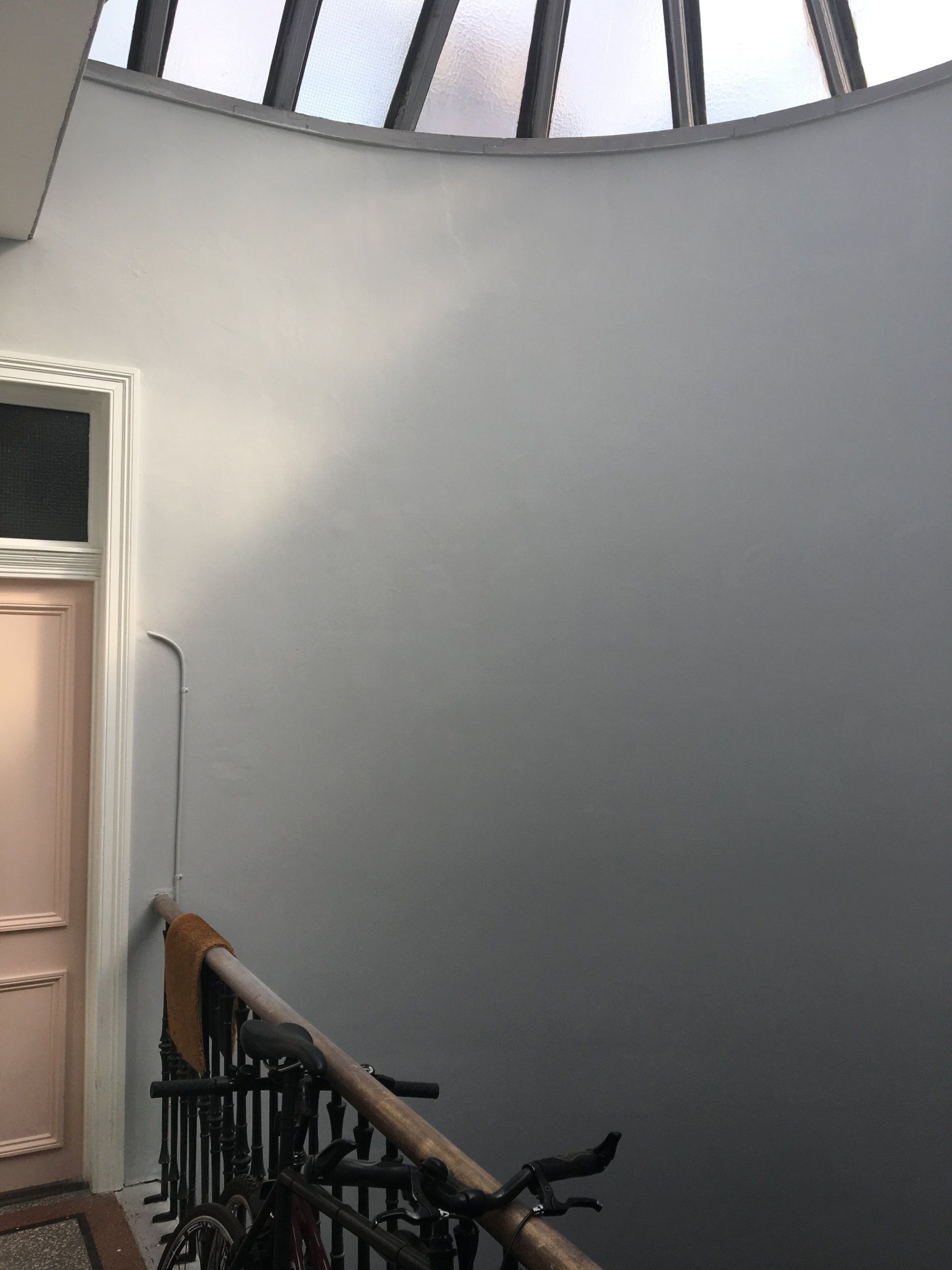 Before and after pictures stair tenement stair painting edinburgh