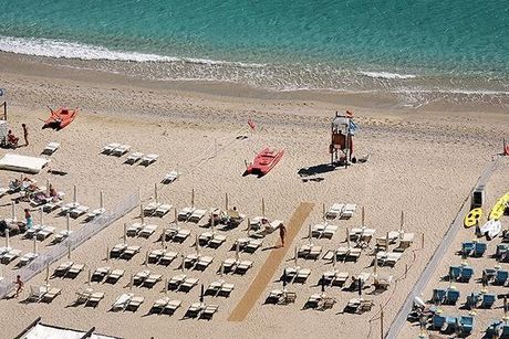 Spiaggia attrezzata riservata