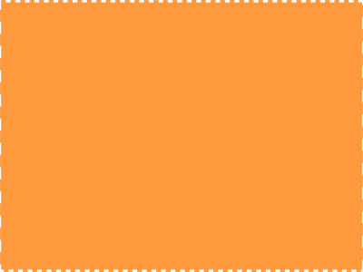 Orange rectangular banner with a dotted white border | Total Auto Services