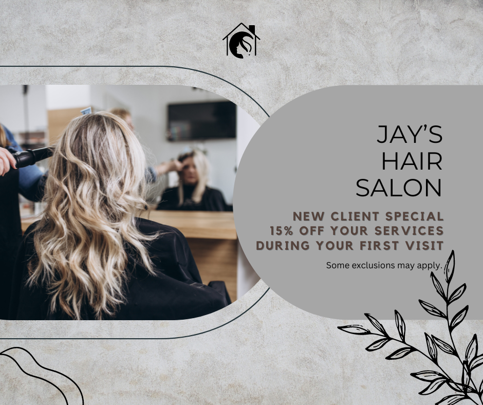 Flyers Client Promo —  Manchester, MO — Jay's Hair Salon