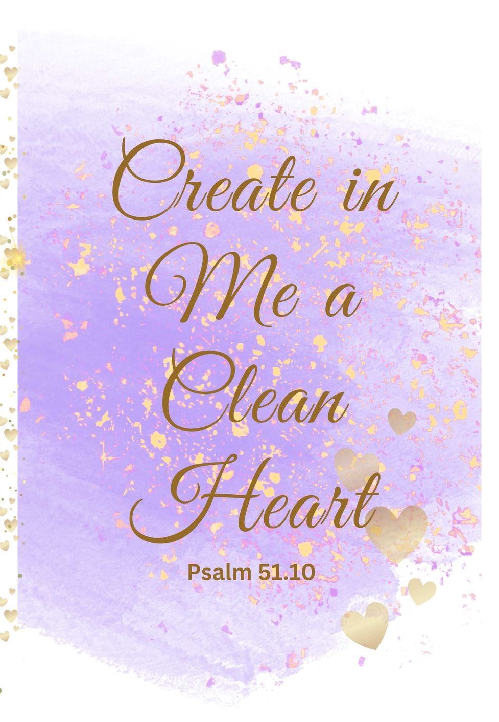 Purple Create journal cover