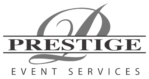 Logo for Prestige Event Services. The word 