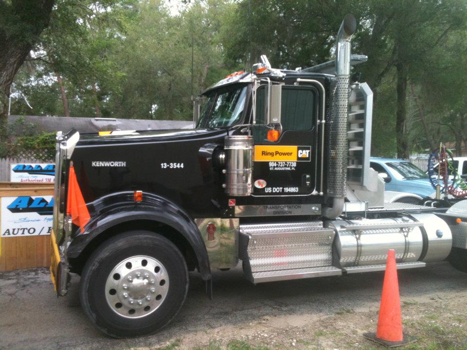 commercial truck window tinting St Augustine