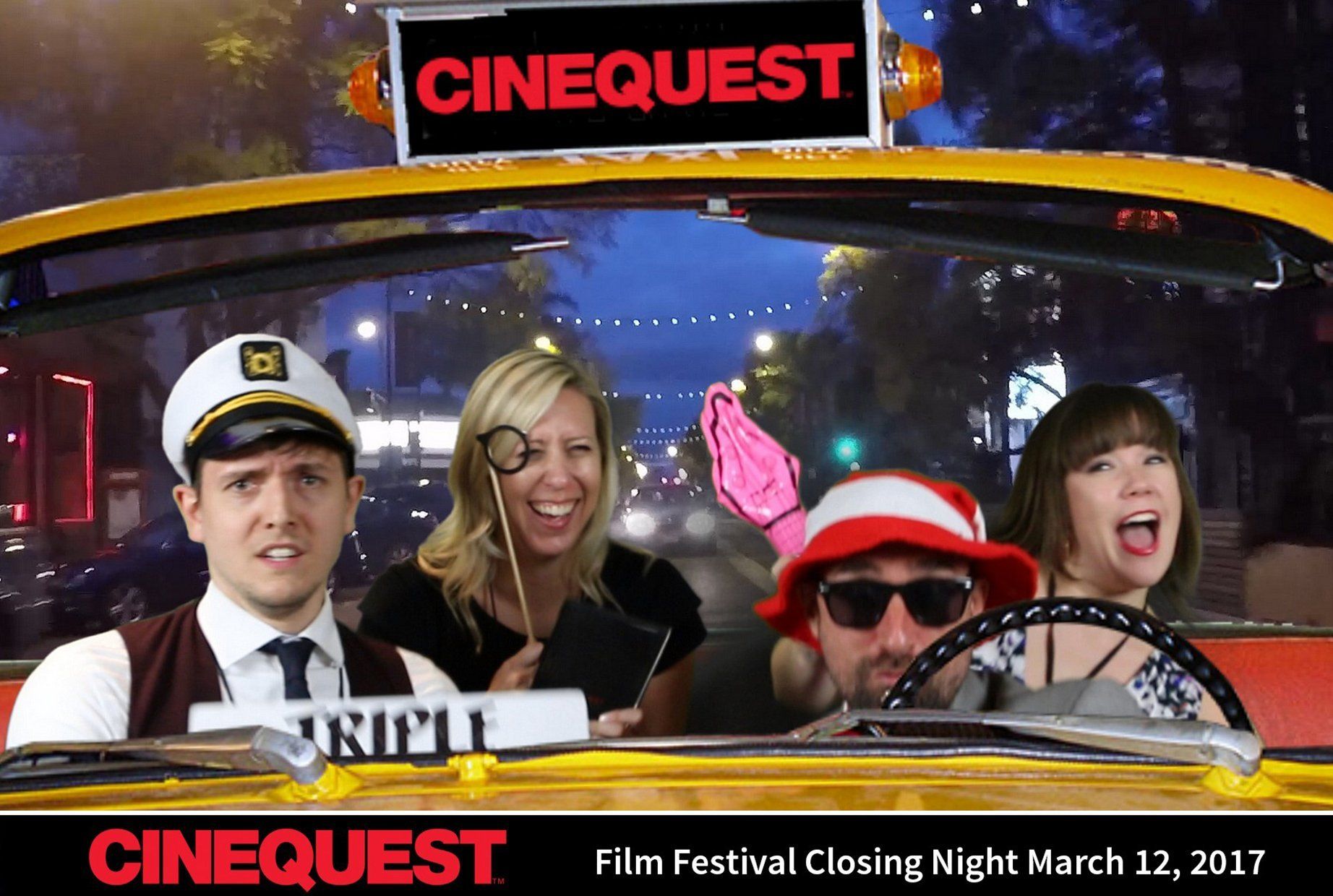 Greenscreen photos from the Cinequest Film Festival in San Jose, CA