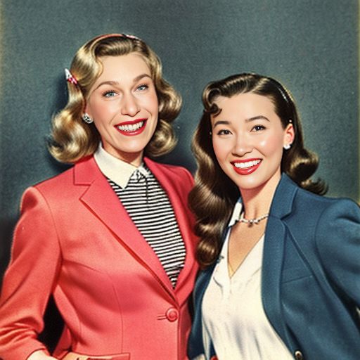 50s AI Photobooth Photos