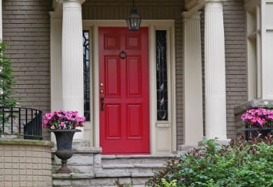 Red Front Door — Detroit, MI — Town & Country Door