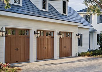 Three Wooden Garage Door — Detroit, MI — Town & Country Door