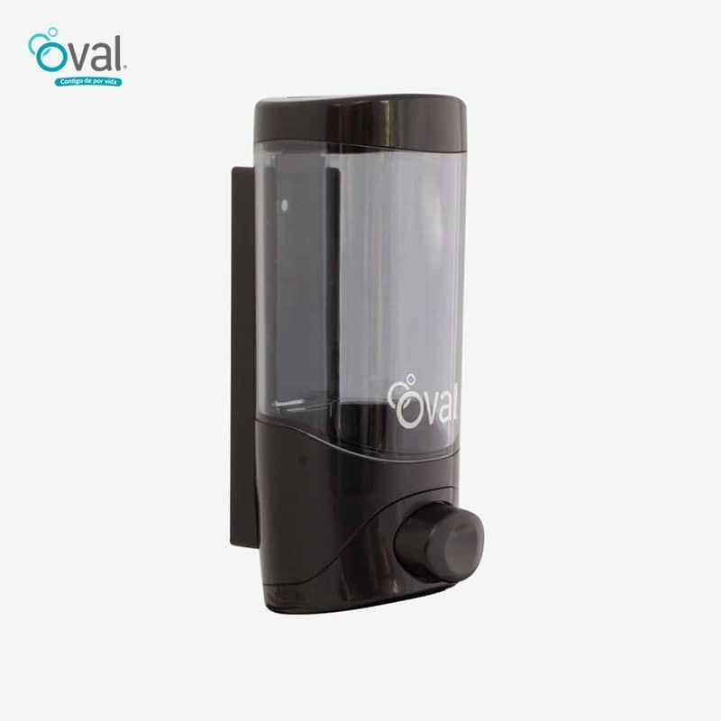 DV058 - Jabonera Humo con Negro 500 ml