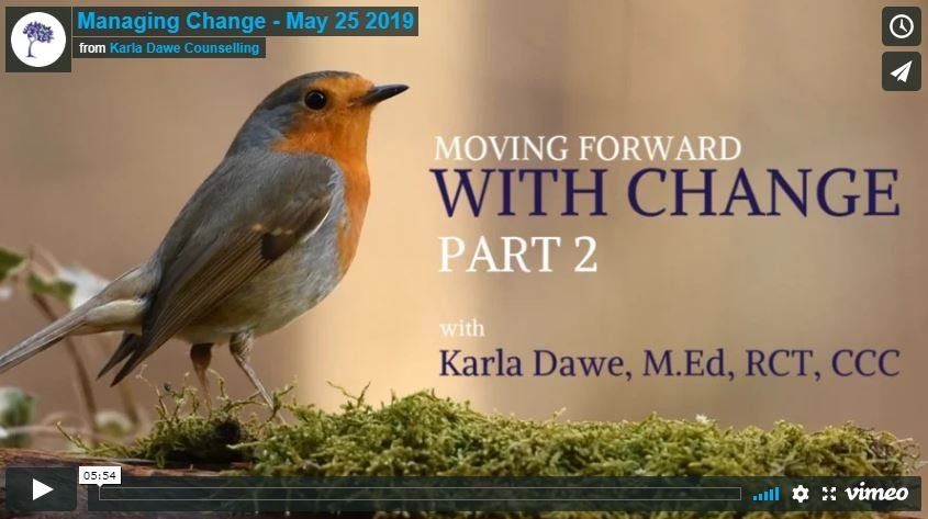Moving Forward With Change - Part 2