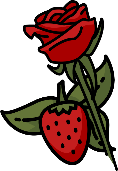 strawberries belong to rose family