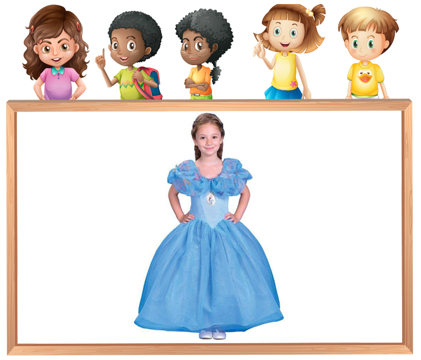 disfraz de niña