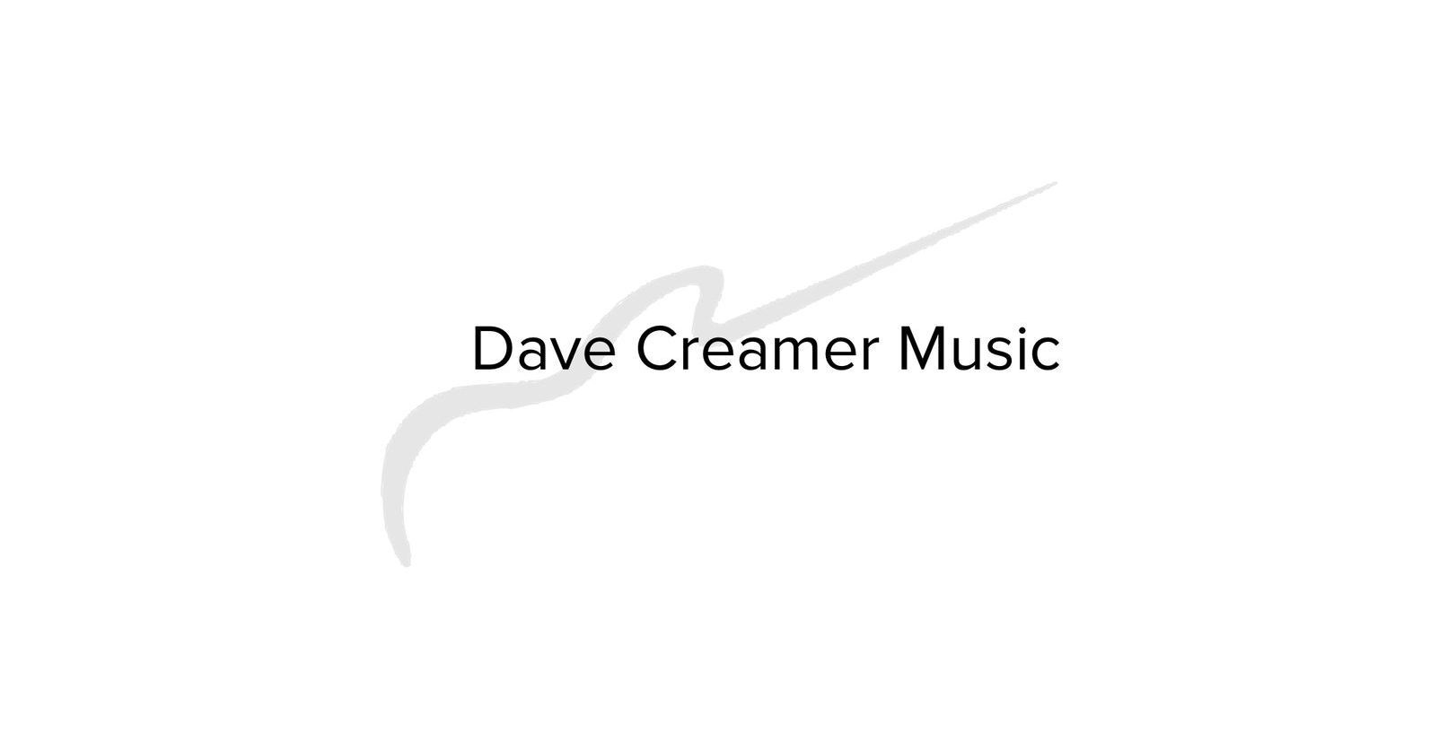 About guitarist and composer Dave Creamer