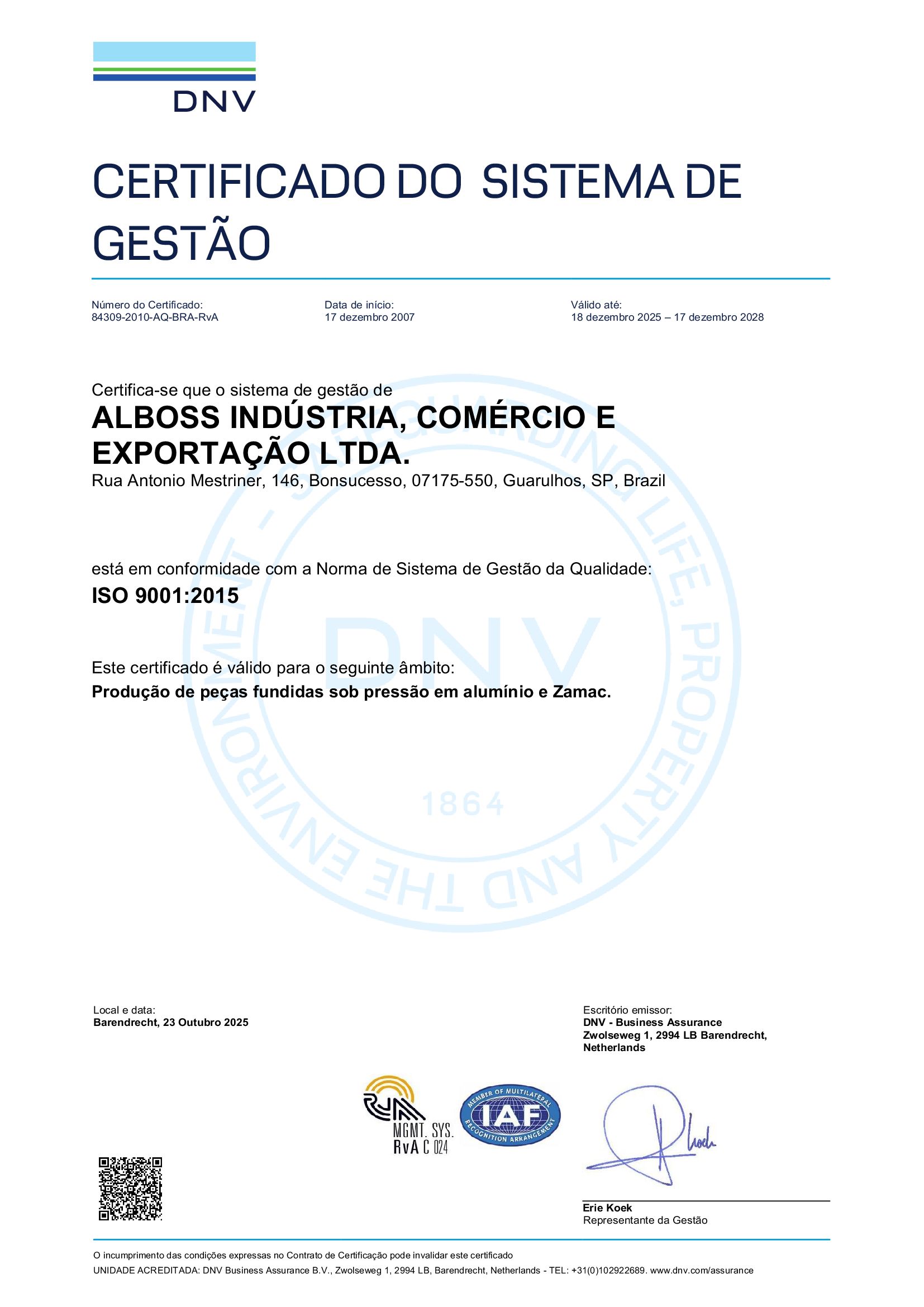Certificado ISO_9001-POR-84309-2010-AQ-BRA-RvA-6-20251023 da Alboss