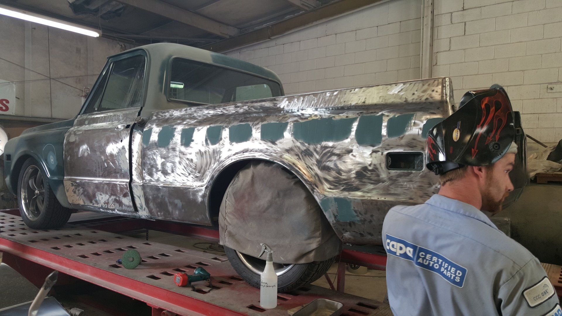 1971 Chevy Truck Before— Marshville, NC — All Precision Collision Repair