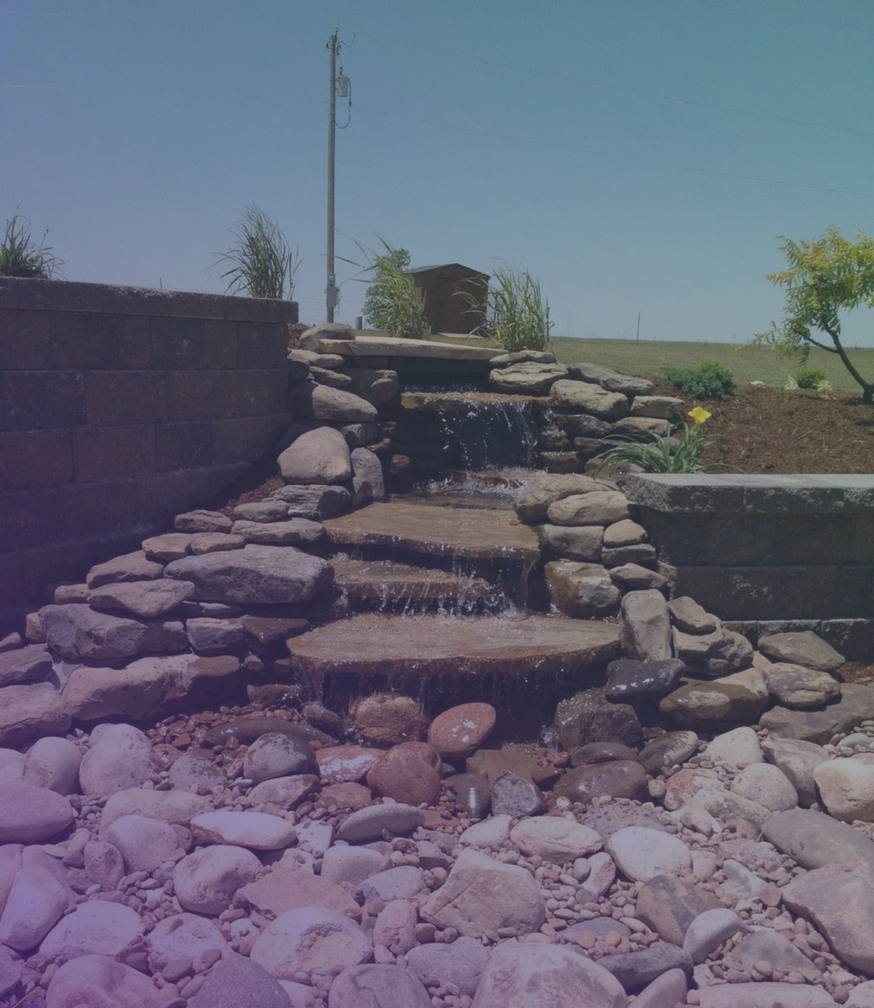 landscape design in pratt, ks with younie lawnscapes