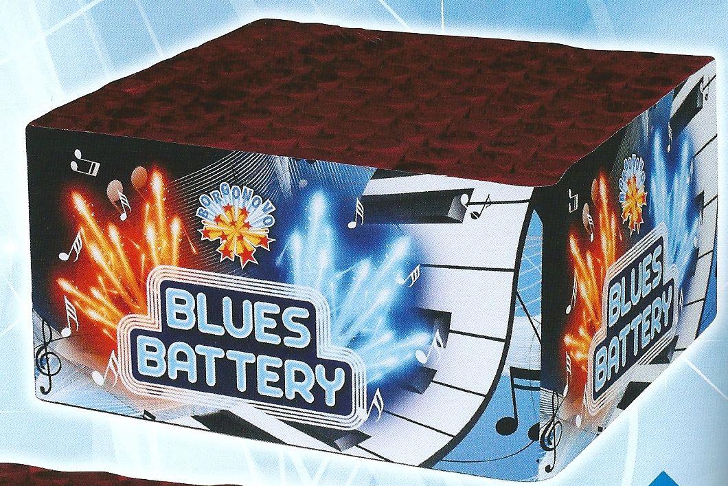 scatola di fuochi artificiali BLUES BATTERY