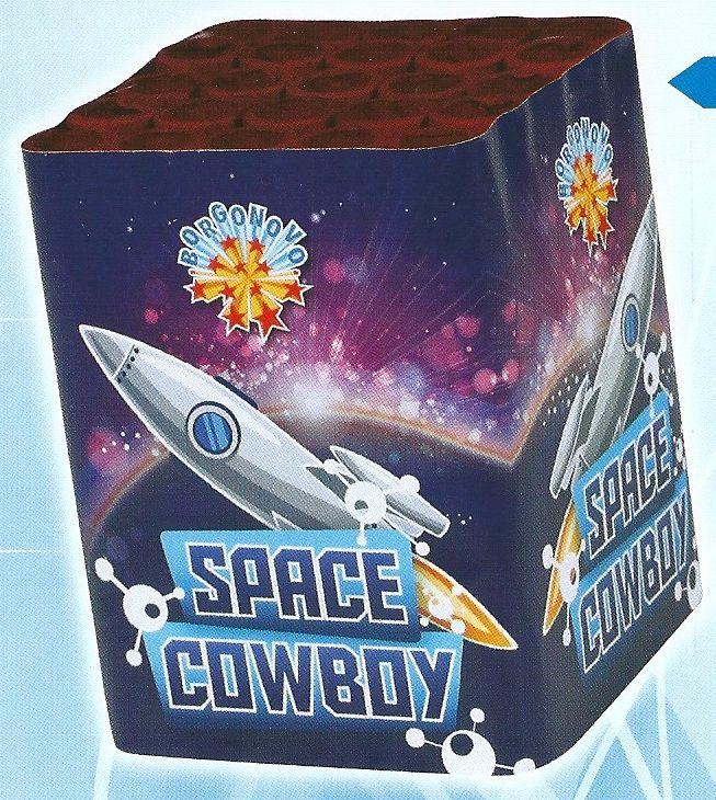 scatola di fuochi artificiali SPACE COWBOY