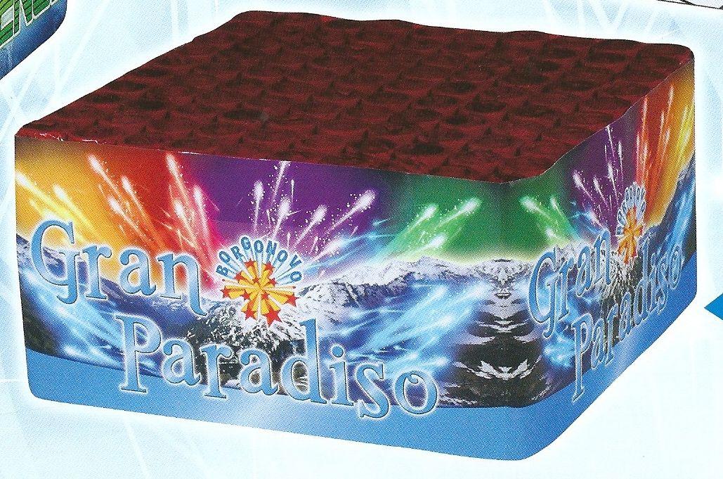 scatola di fuochi artificiali GRAN PARADISO