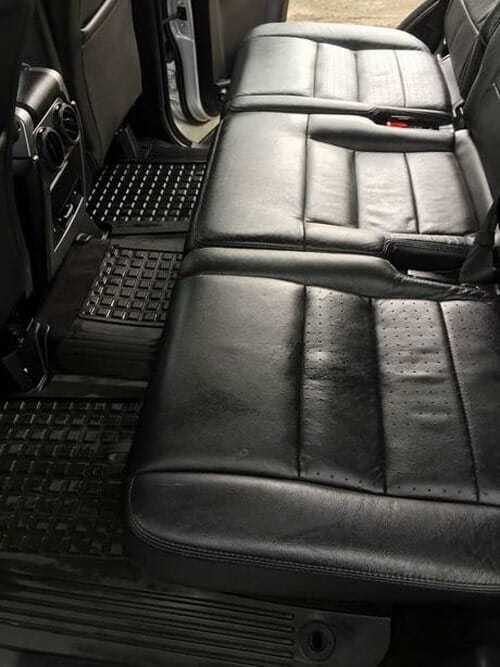 Newly Polished Backseat — Detailing in Budd Lake, NJ