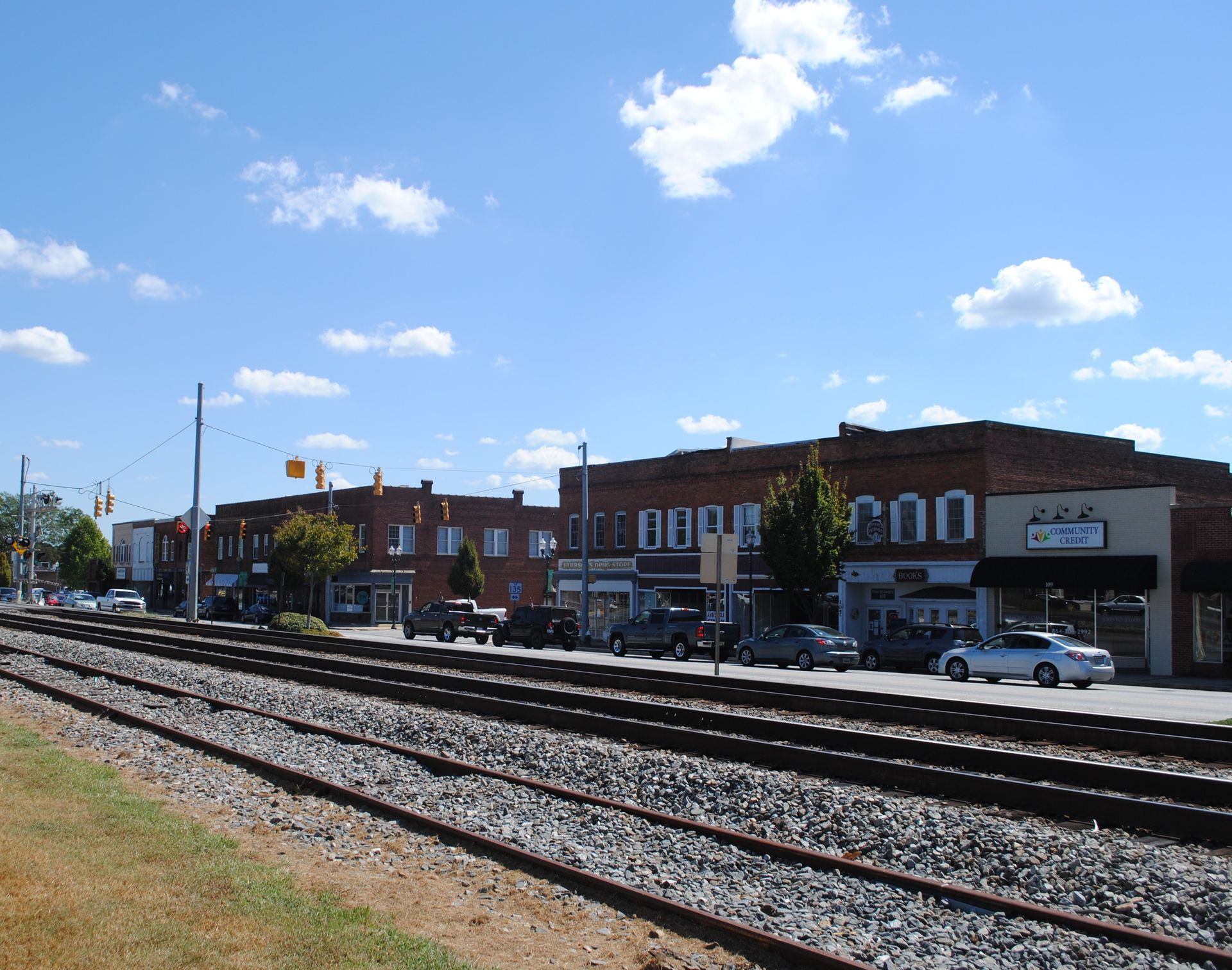 Downtown Easley, a family friendly community.