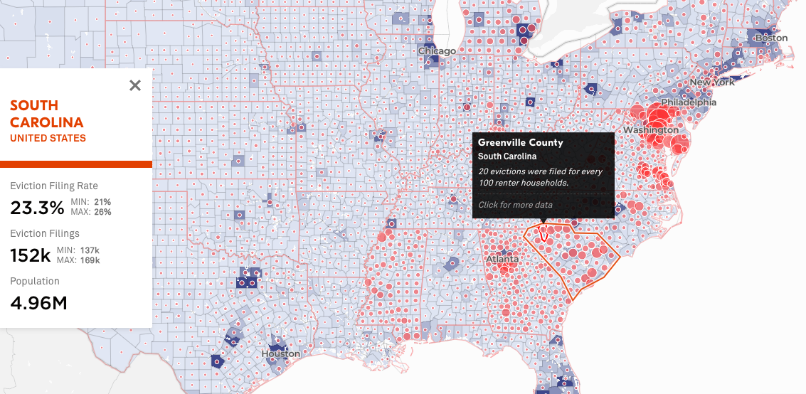 Eviction Lap | Heat Map