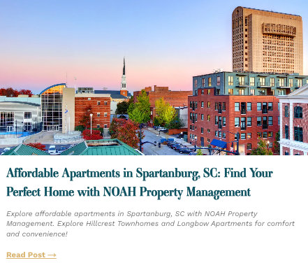 spartanburg apartment