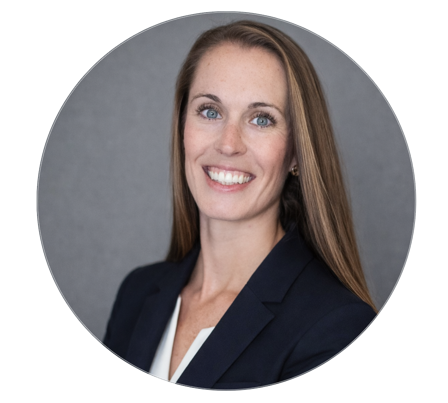 Teal circular logo with abstract boat and mountain design.