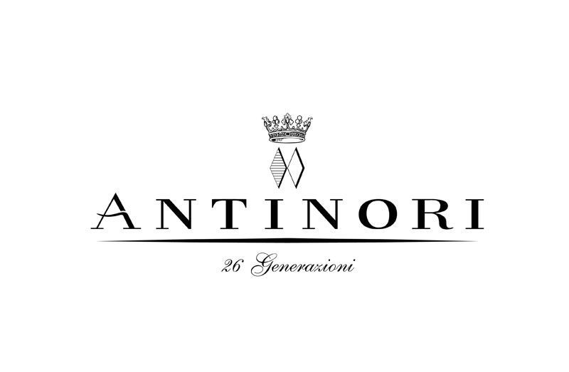 Antinori logo: Crown over a diamond symbol, text