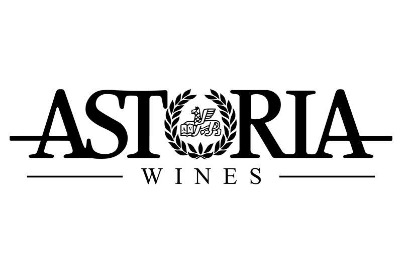 Il logo di Astoria Wines, con la parola