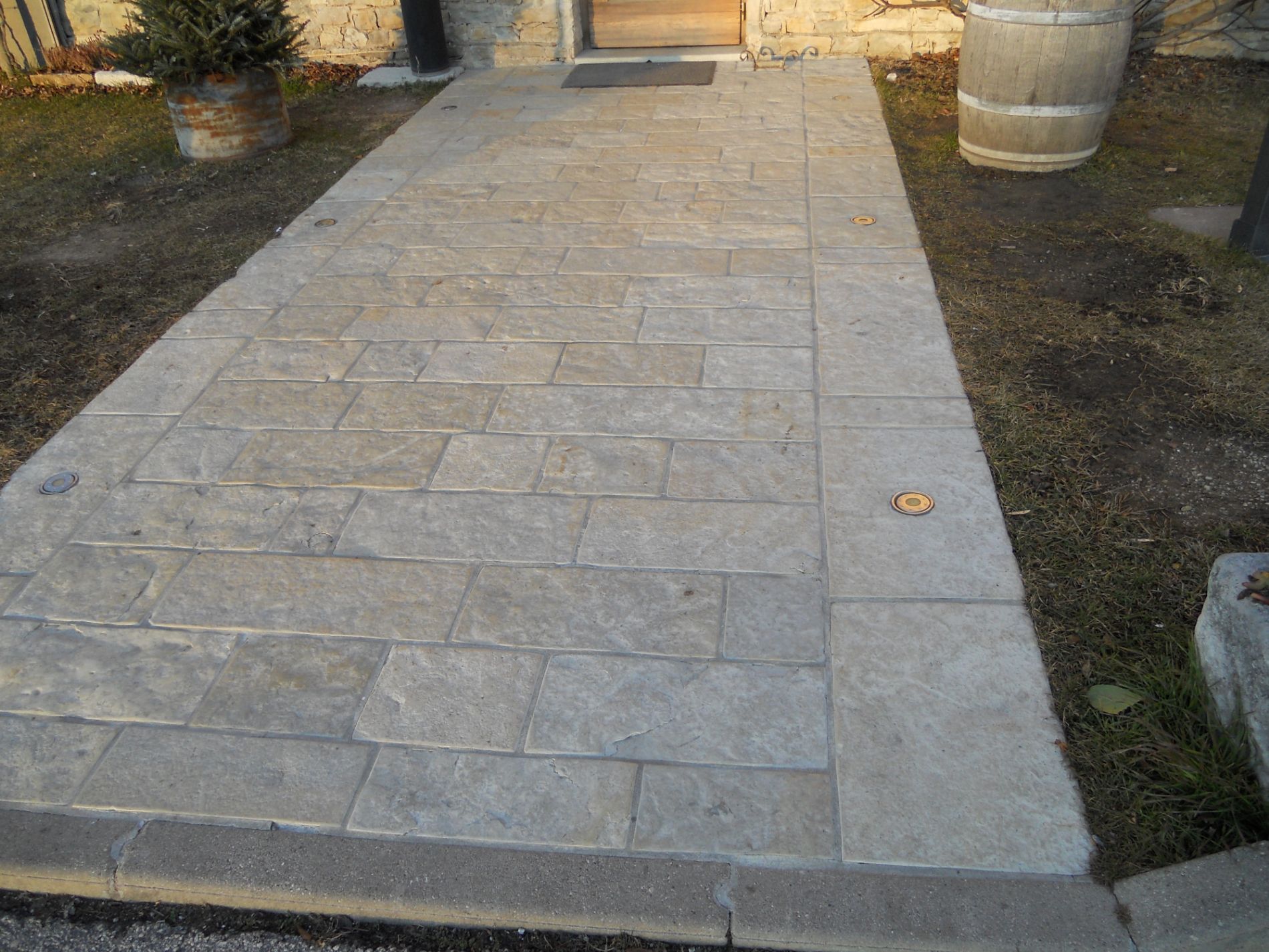 Vialetto in pietra di Cugnan