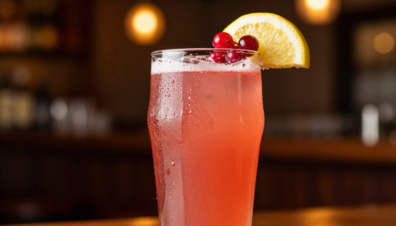 OrzeŹwiające piwo kwařne z owocami