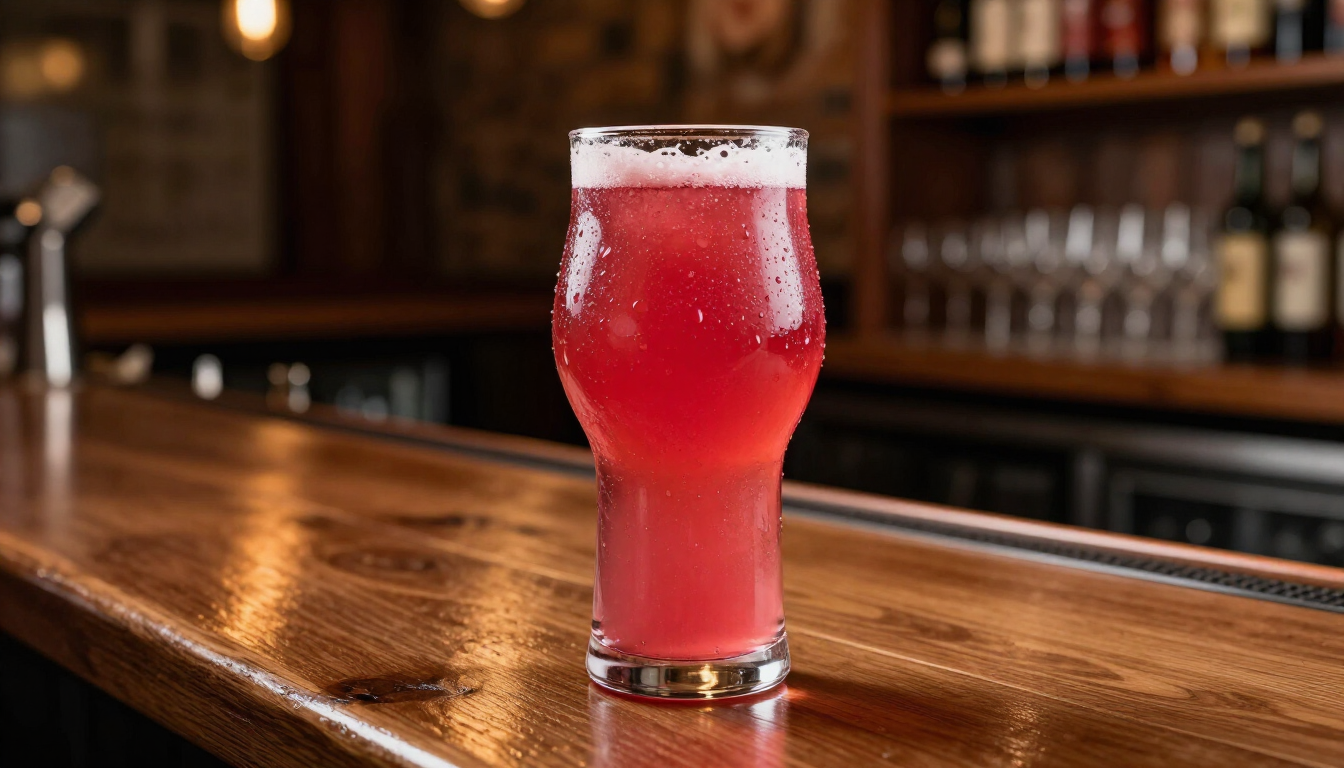 Orzeźwiające piwo kwaśne