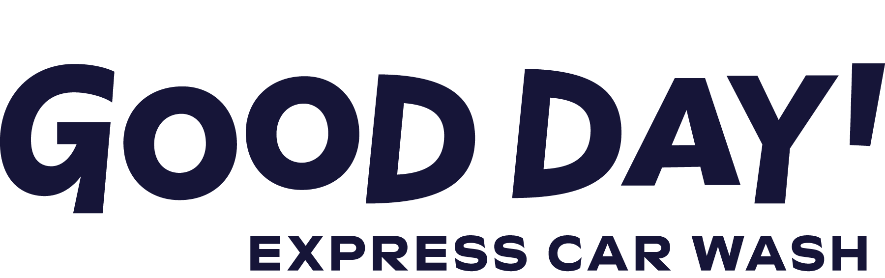 GoodDay Express Car Wash Logo sparkle star icons - Minnesota Car Wash