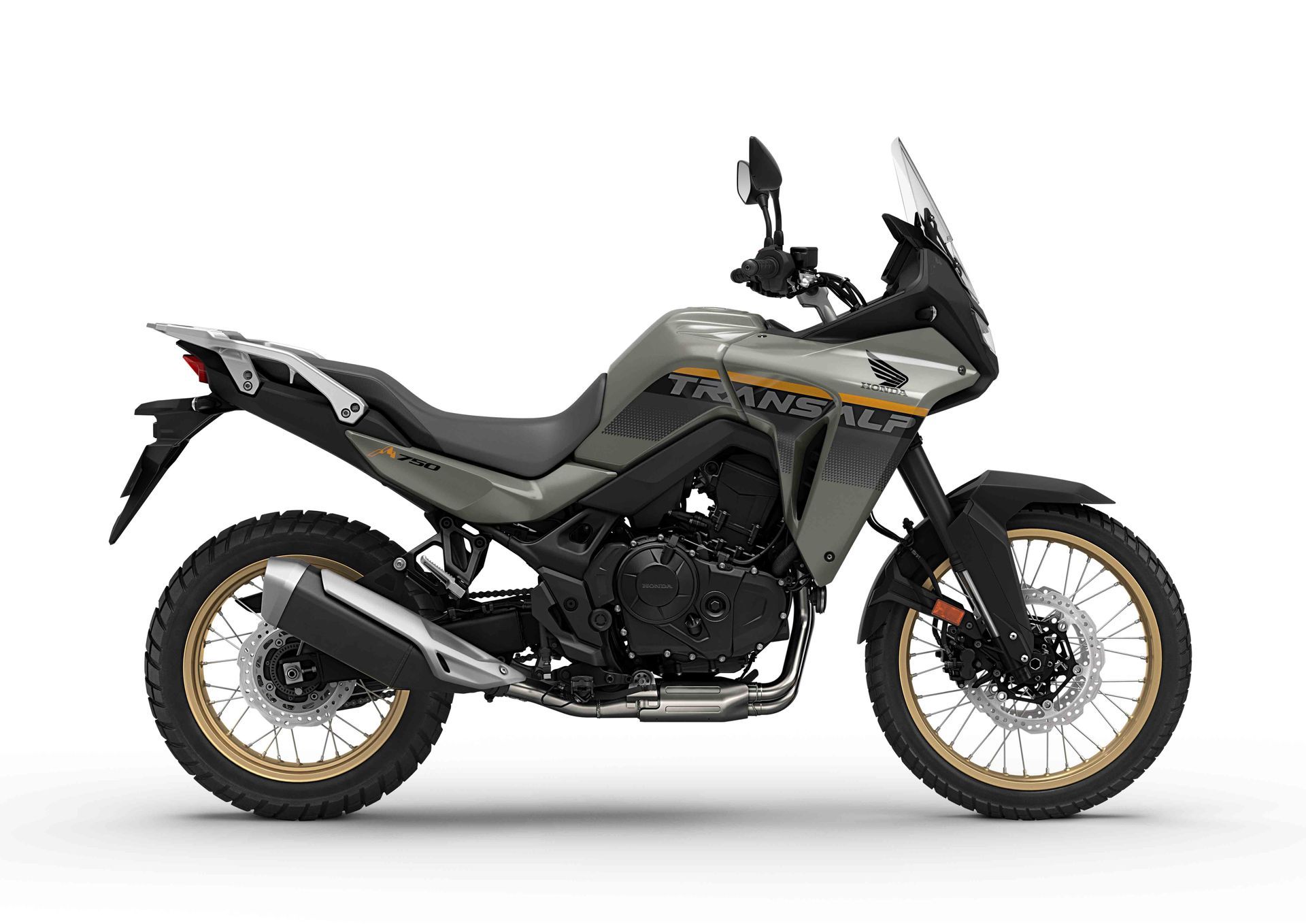 25 honda transalp grey side image