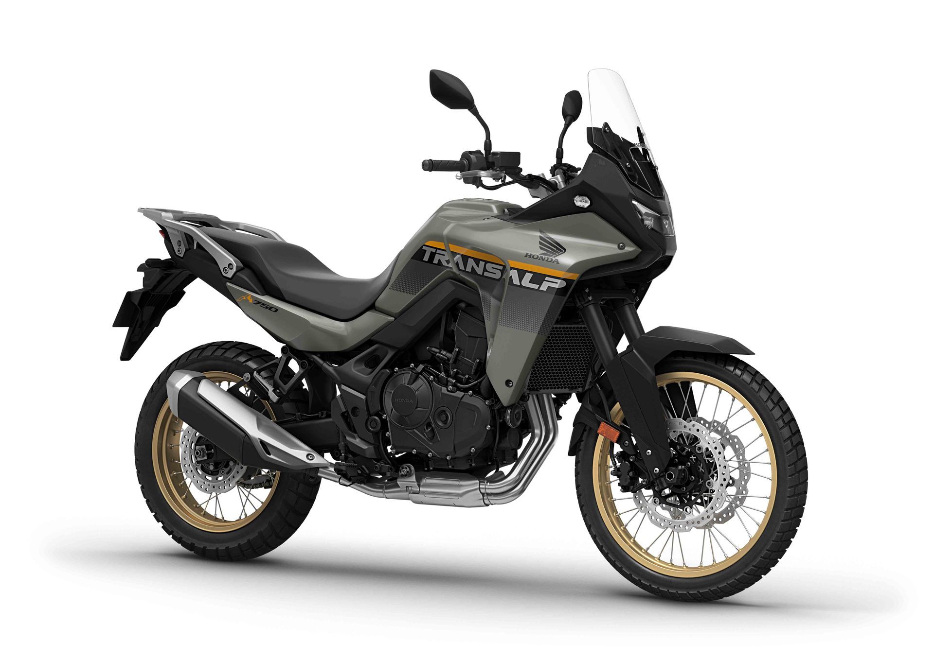 25 honda transalp grey quarter image