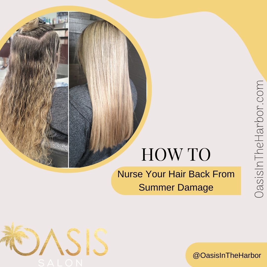 How to nurse your hair back from summer damage