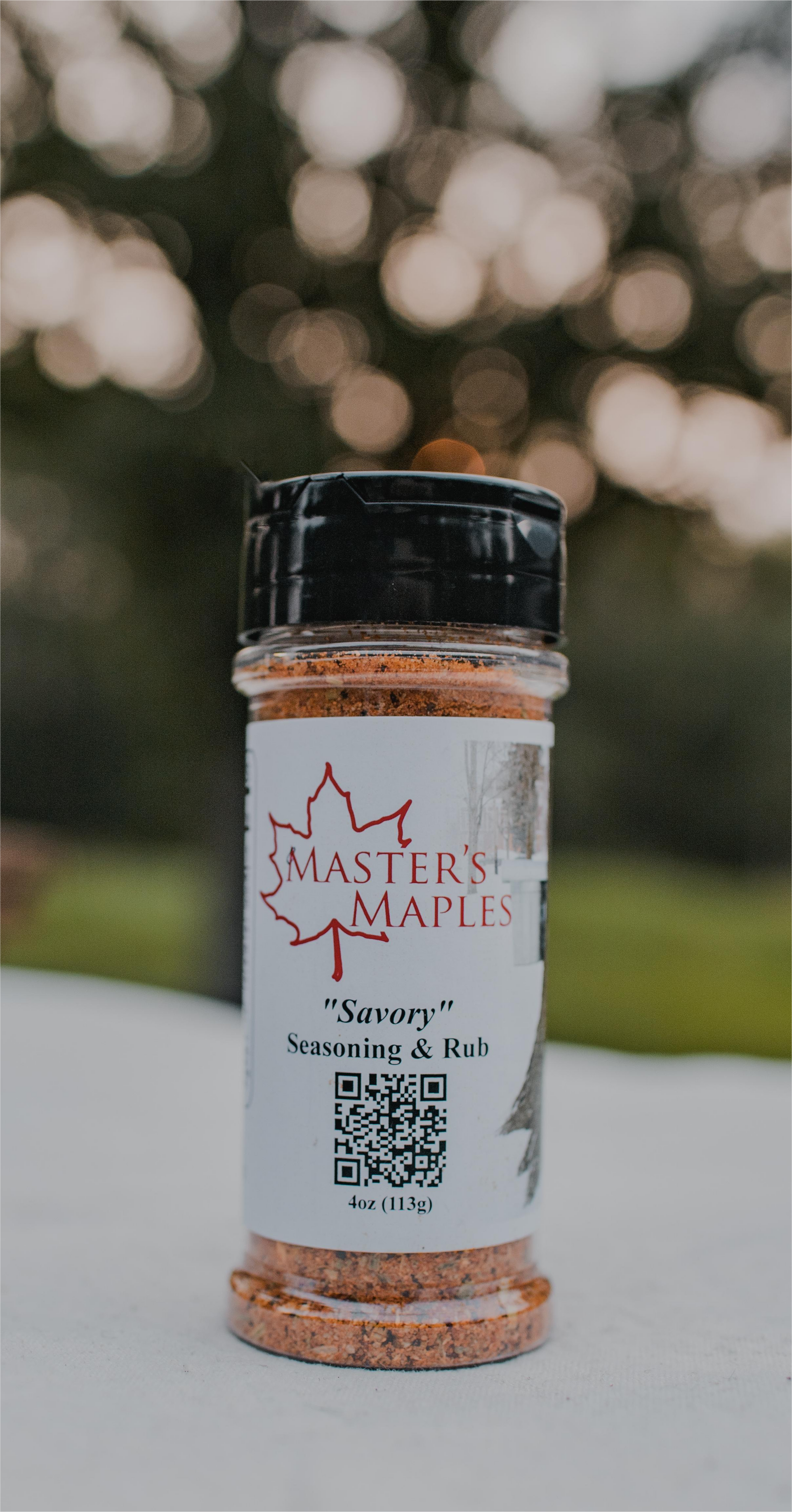 A wooden bowl filled with red powder on a white background