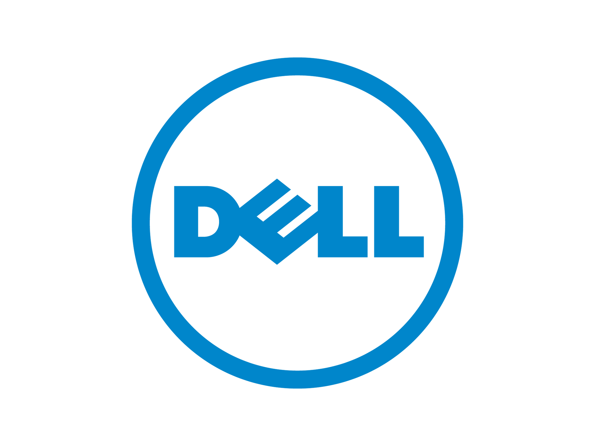 Dell brand logo