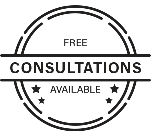 Black and white emblem with