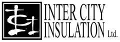 Logo for Inter City Insulation Ltd. featuring a stylized symbol inside a black square, with company name to the right.