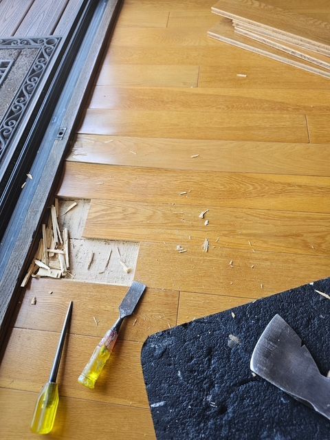 hardwood floor repairs