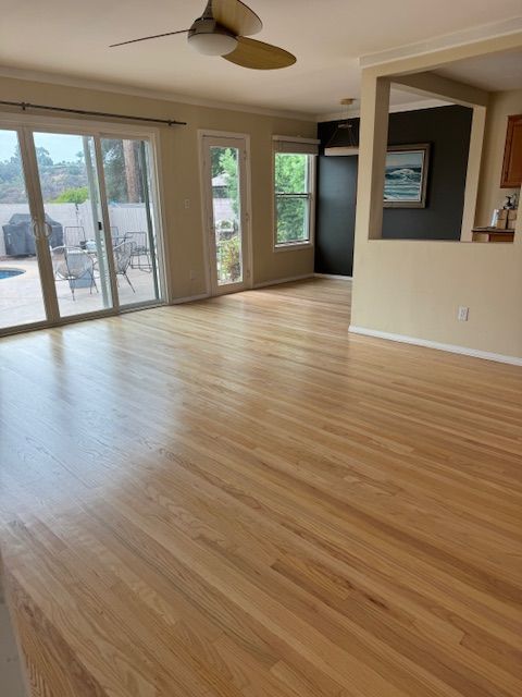 Transform your hardwood floors with refinishing and repair services in Eastlake.