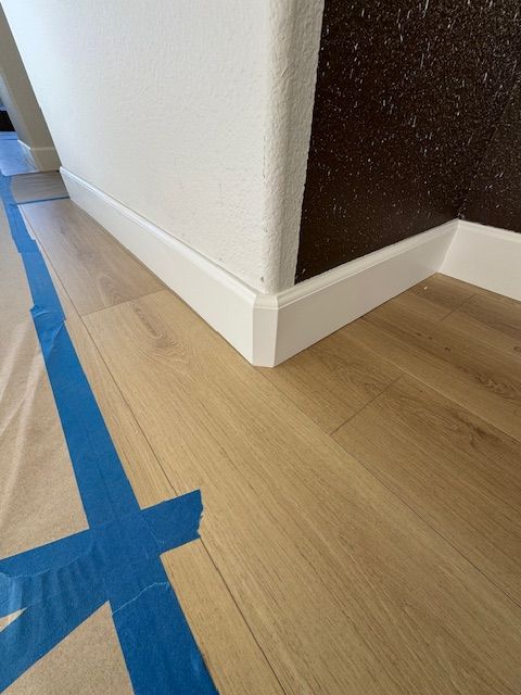 nice details on new flooring for baseboards white paint in carlsbad ca sd's finest flooring