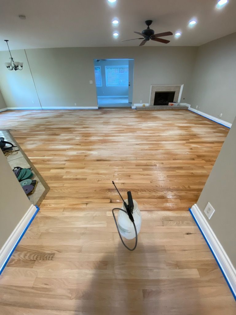 wooden floor in a living room in san diego ca