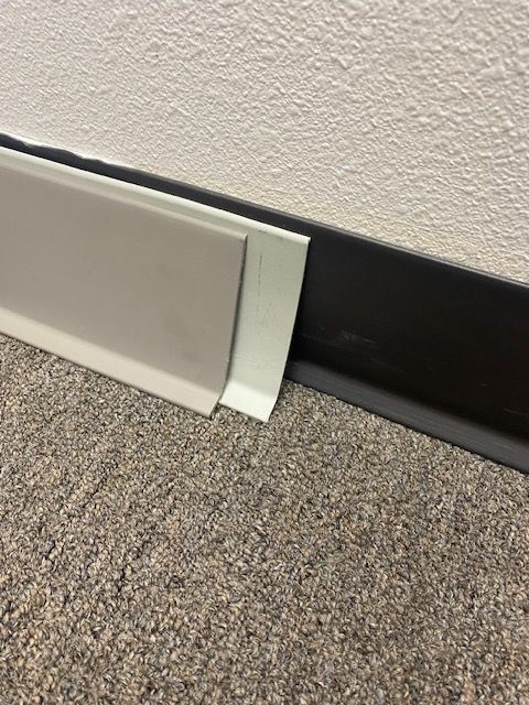 Flooring and baseboard installations in Rancho Santa Fe.