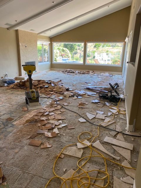 Carlsbad flooring made like new with professional repairs from San Diego's Finest Flooring.