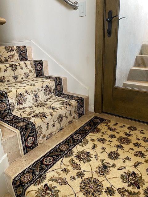 Expert carpet repairs at Solana Beach showroom